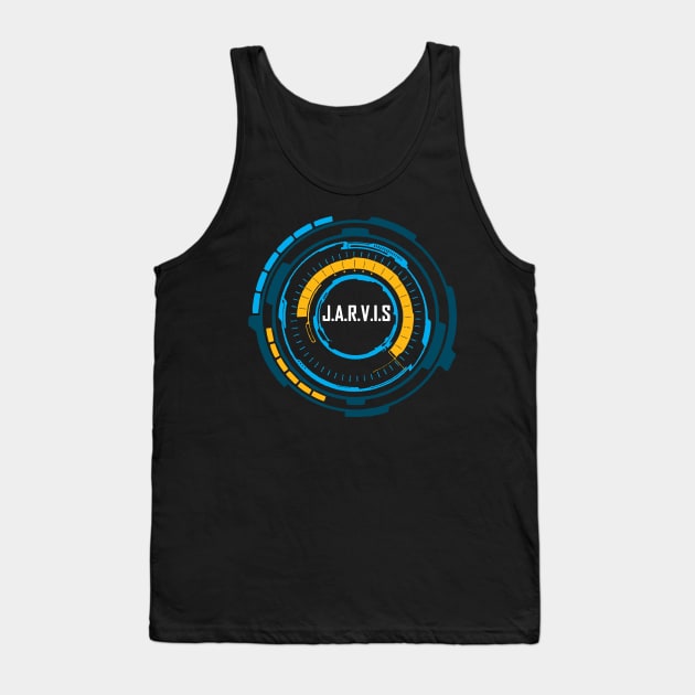 J.A.R.V.I.S Tank Top by Daletheskater